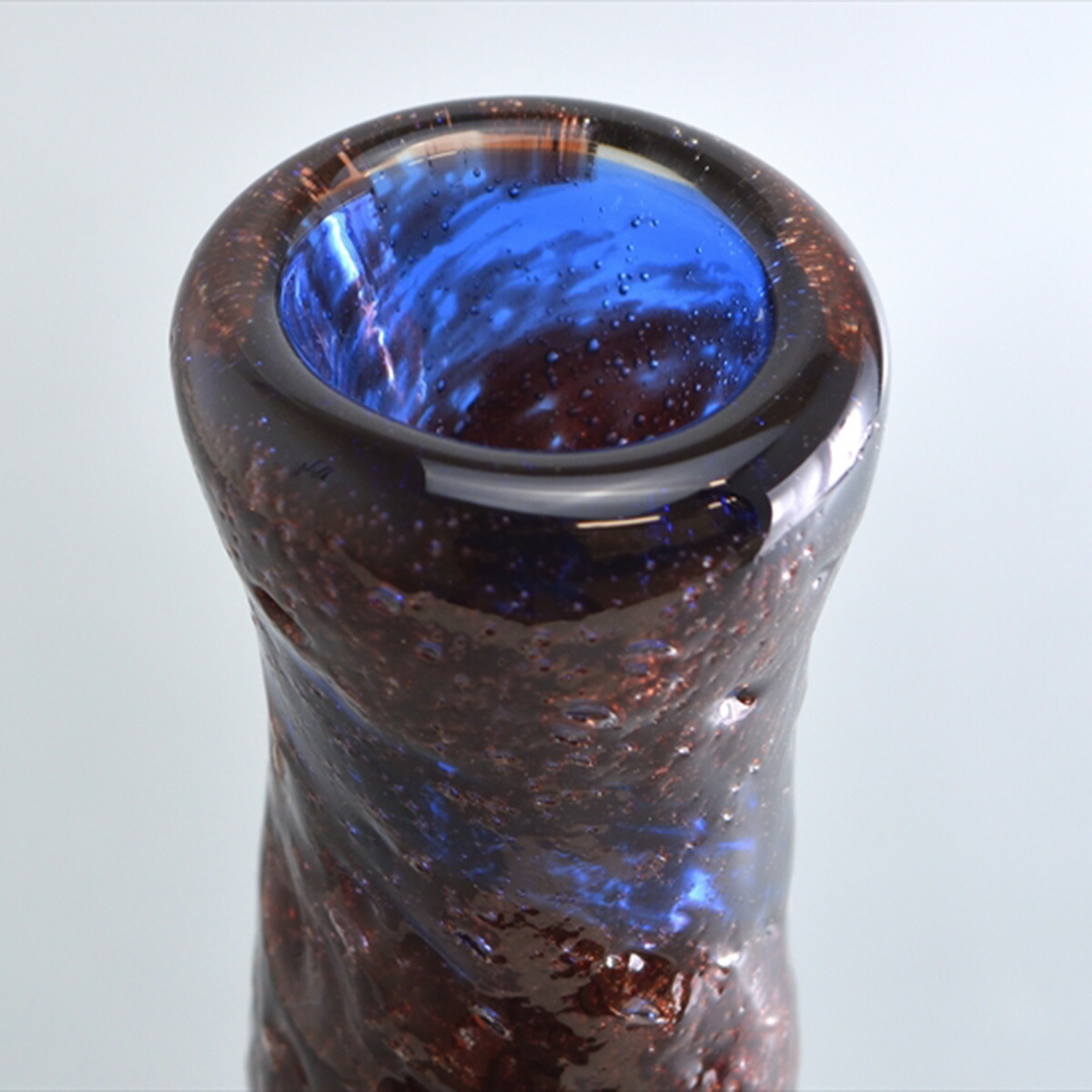 楽天市場】稲嶺盛一郎作 琉球ガラス 紅葉一輪挿し 琉球ガラス花入れ