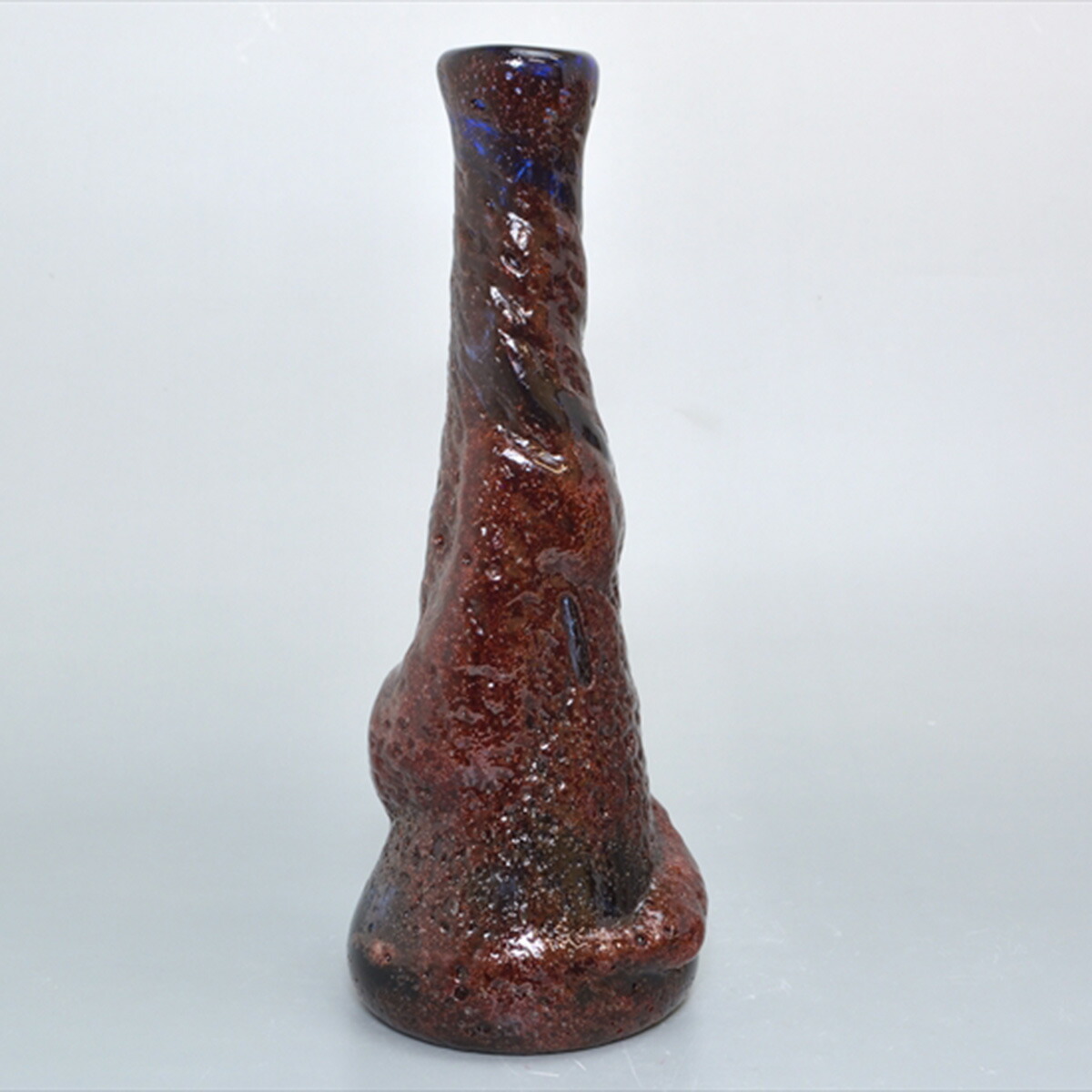 楽天市場】稲嶺盛一郎作 琉球ガラス 紅葉一輪挿し 琉球ガラス花入れ