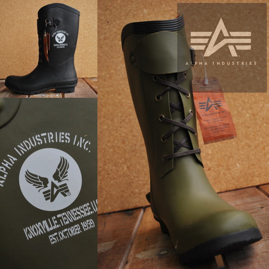 ALPHA INDUSTRIES INC ミリタリーブーツ 27cm 箱あり Alpha Industries
