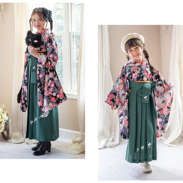 楽天市場】Catherine Cottage 簡単袴セット 京都絵師描き下ろし新柄