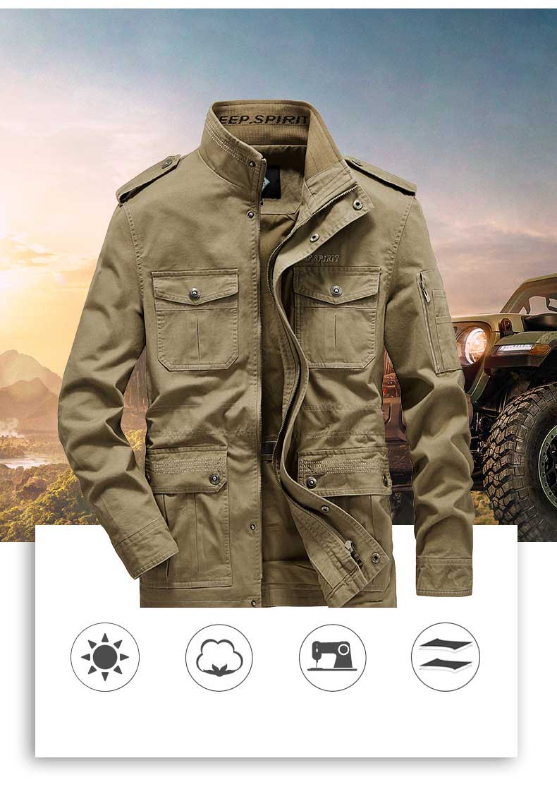 楽天市場】M-6XLミリタリージャケットメンズ コート 春アウター M-65