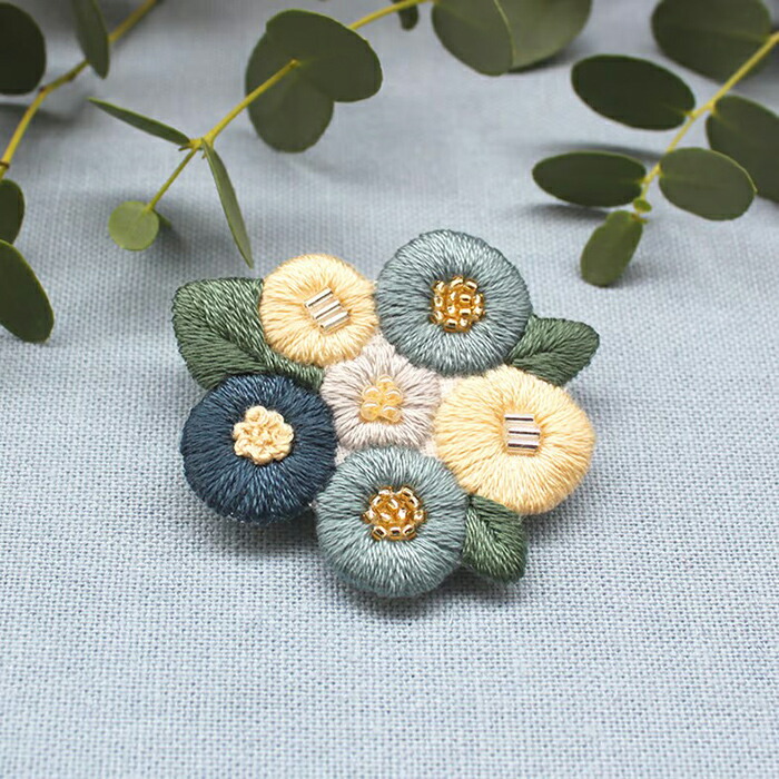 専用 こり様 おまとめ分]刺繍 フェルト ハンドメイド ブローチ 専用