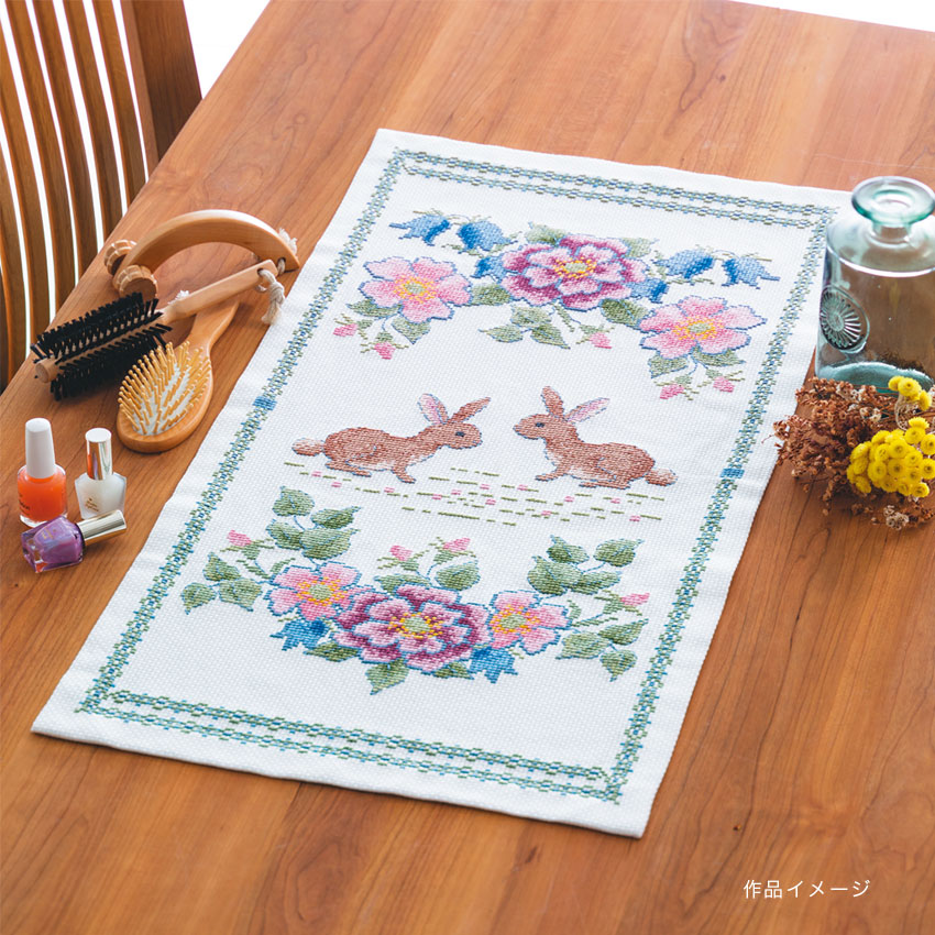 楽天市場】刺繍キット オリムパス オノエ・メグミ テーブルセンター