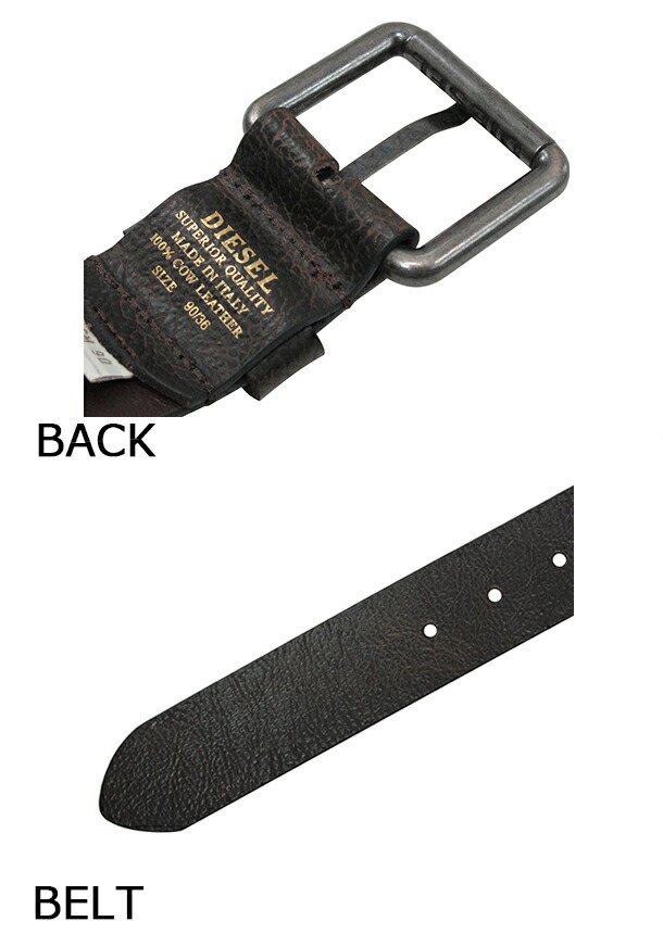 楽天市場】ディーゼル DIESEL メンズ レディース ベルト B-STAMPP