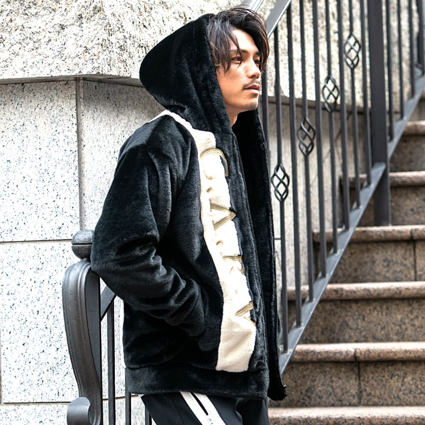 S*^様 tenderloin T-D2 リアルファー ボア ジャケット パーカ