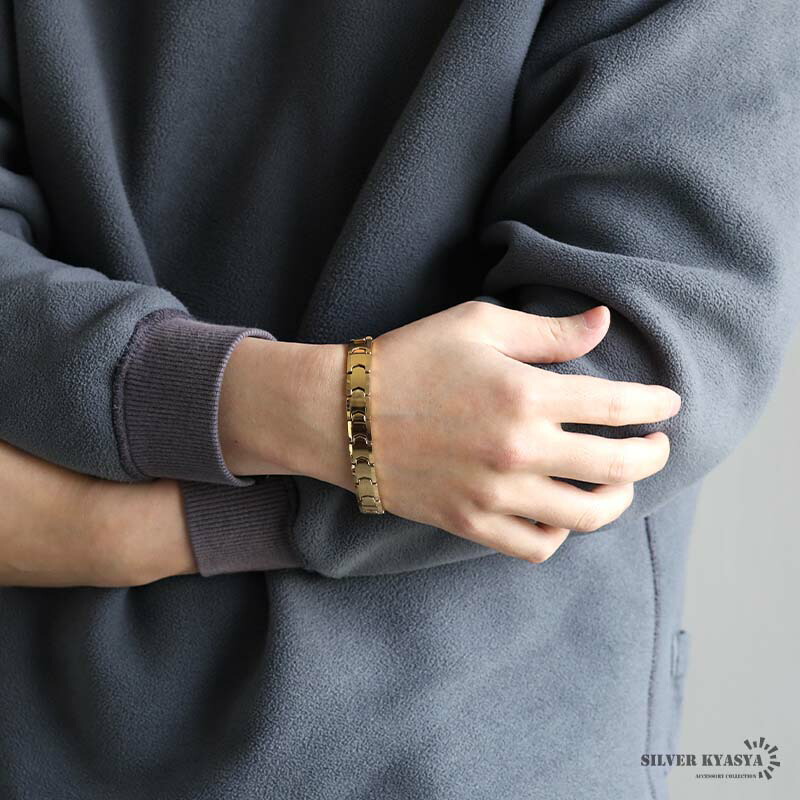 楽天市場】タングステン 傷つかない 磁気ブレスレット メンズ