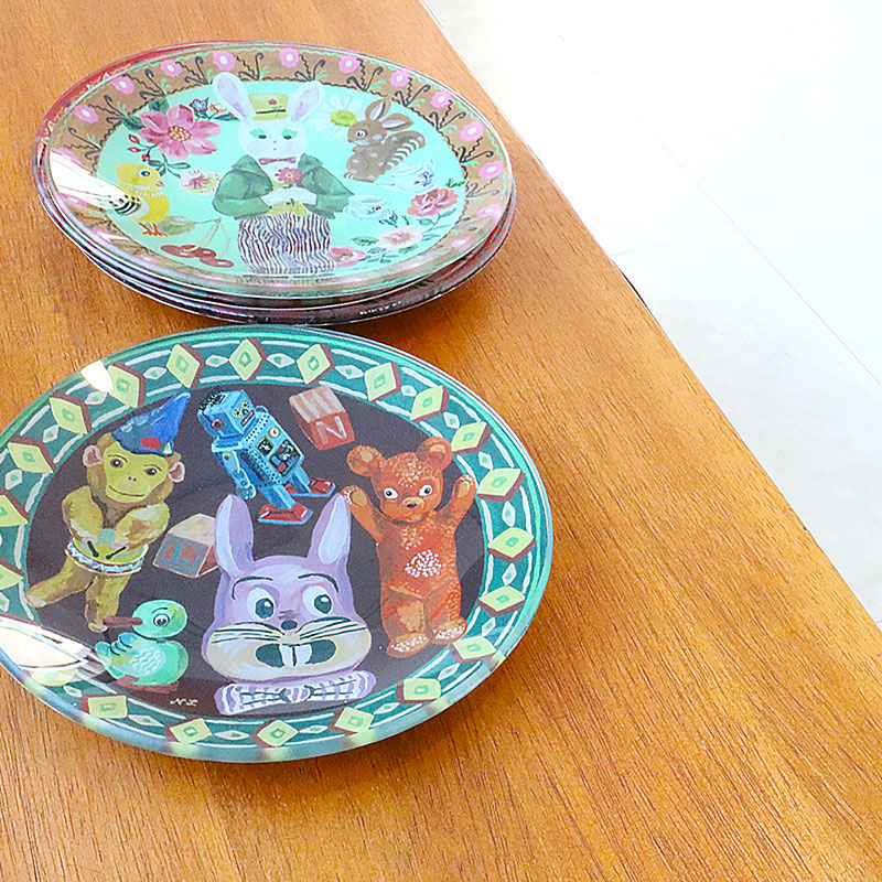 楽天市場】【MAX2000円OFFクーポン】ナタリーレテ ガラスプレート