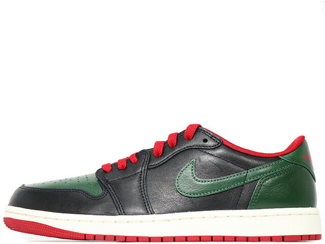 楽天市場】NIKE WMNS AIR JORDAN 1 RETRO LOW OG BLACK/GORGE GREEN