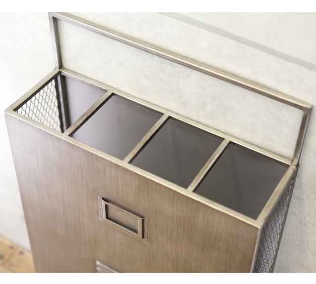 楽天市場】インダストリアルメタル [アンブレラスタンド II] 傘立て