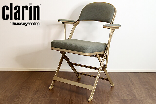 楽天市場】CLARIN FOLDING CHAIR FULL CUSHION WITH ARM 「Made in
