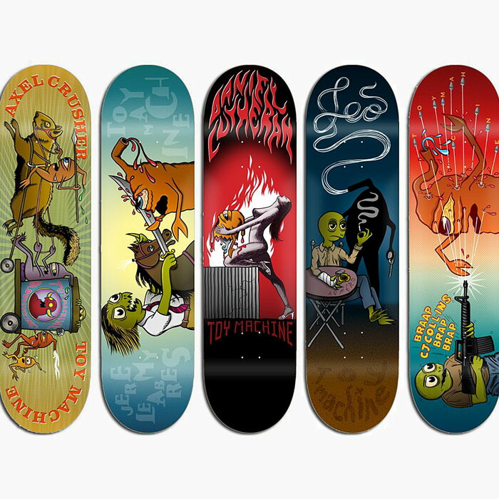 楽天市場】【スケボー デッキ 8.0 8.25 8.38】TOY MACHINE トイ