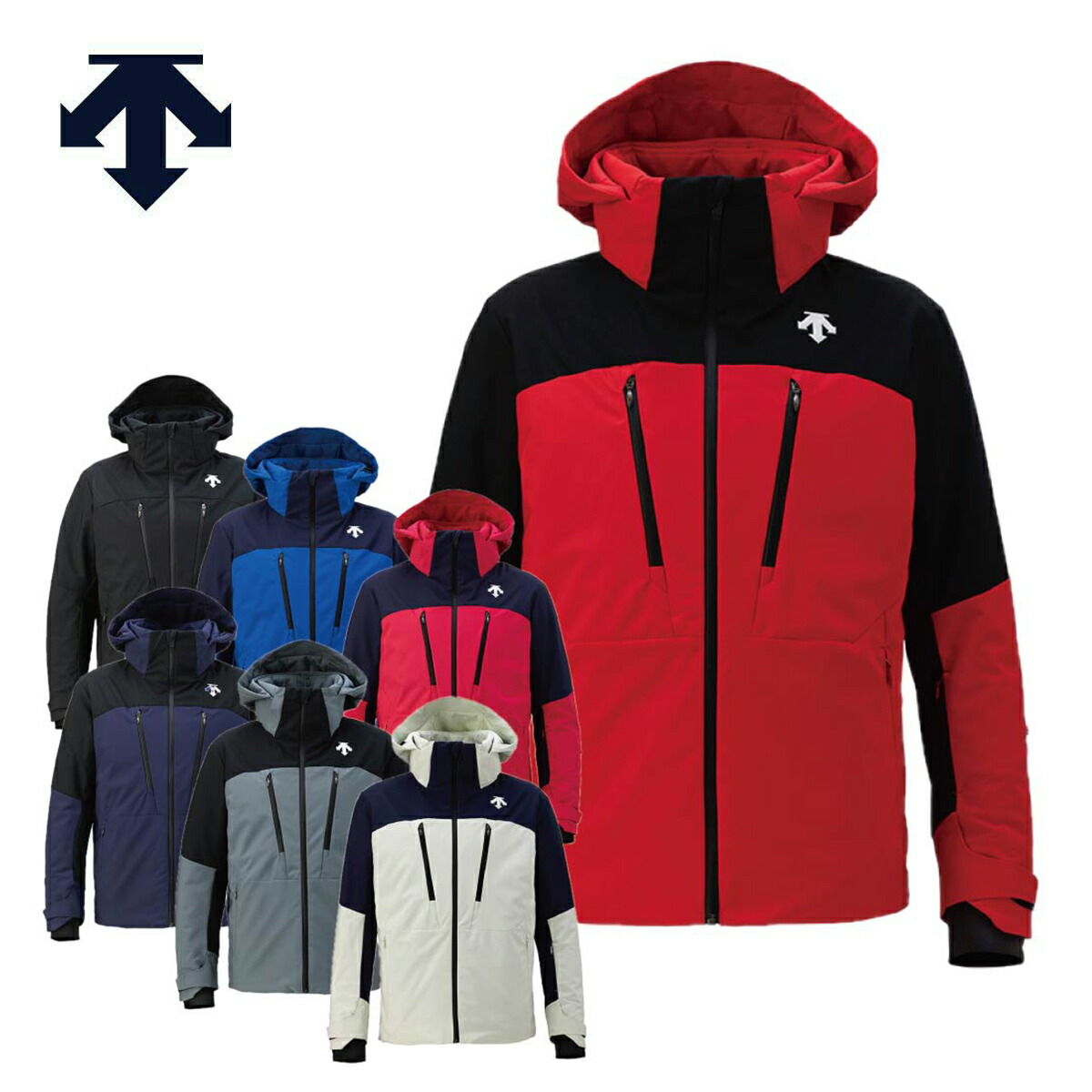 楽天市場】デサント スキーウェア（カラーブルー）（スキー用ウェア