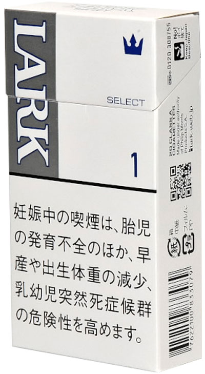 楽天市場】10packs ラーク・セレクト・1・100ボックス Lark Select 1