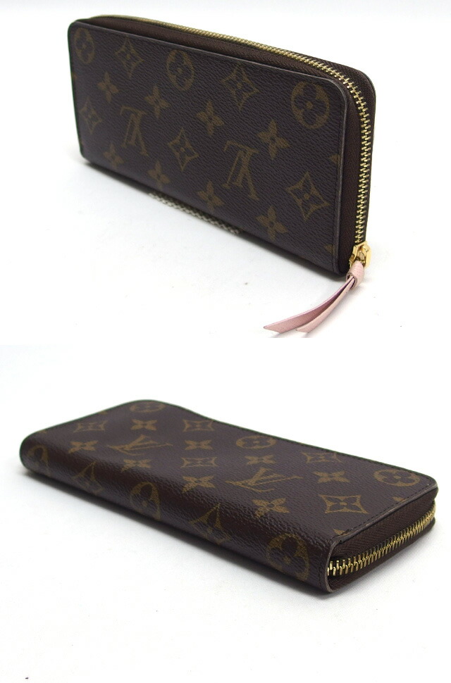 楽天市場】ルイ・ヴィトン モノグラム ポルトフォイユ・クレマンス 長
