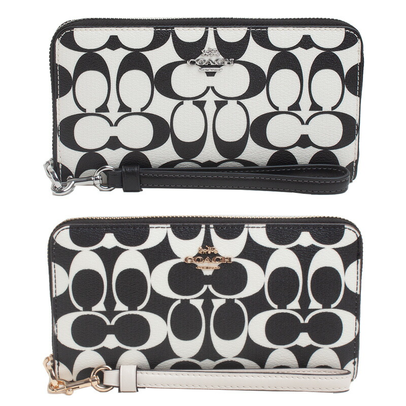 楽天市場】コーチ COACH ラウンドファスナー長財布 ロング ジップ