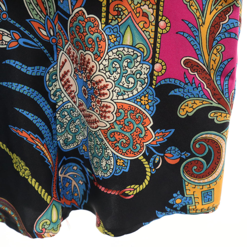 楽天市場】古着 未使用 ETRO エトロ イタリア製 シルク 総柄 長袖