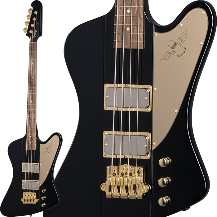 楽天市場】Epiphone Rex Brown Thunderbird (Ebony) [本数限定特別価格
