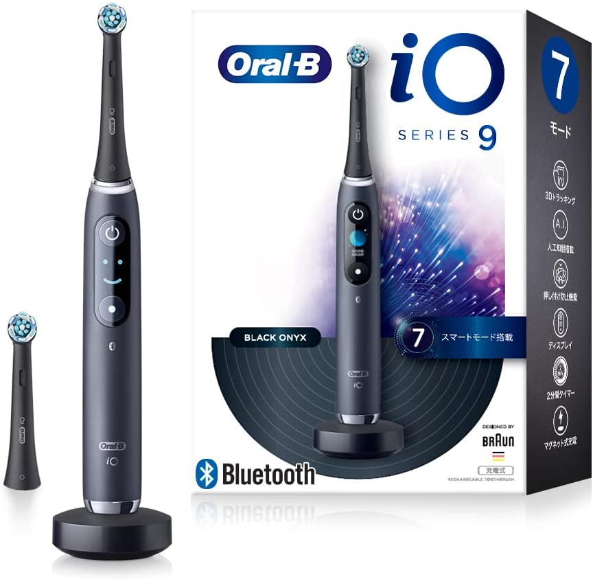 楽天市場】io9 ブラックオニキス oral-b（オーラルb）[電動歯ブラシ]の通販