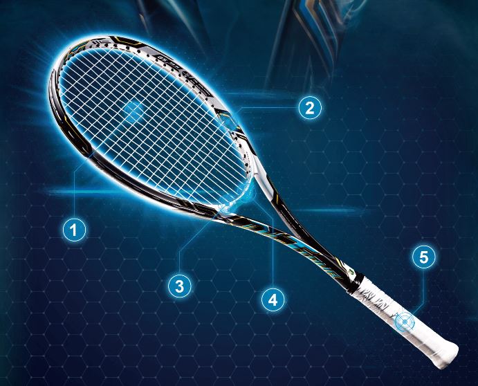 ディープインパクト Z-CONP ソフトテニスラケット ディープインパクトZ