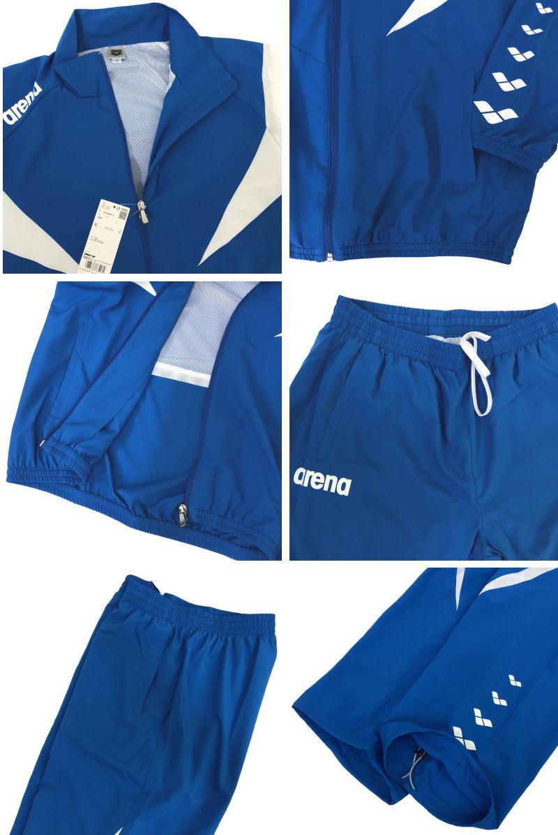 楽天市場】アリーナ ジャージ 上下 メンズ クロスジャージ 水泳