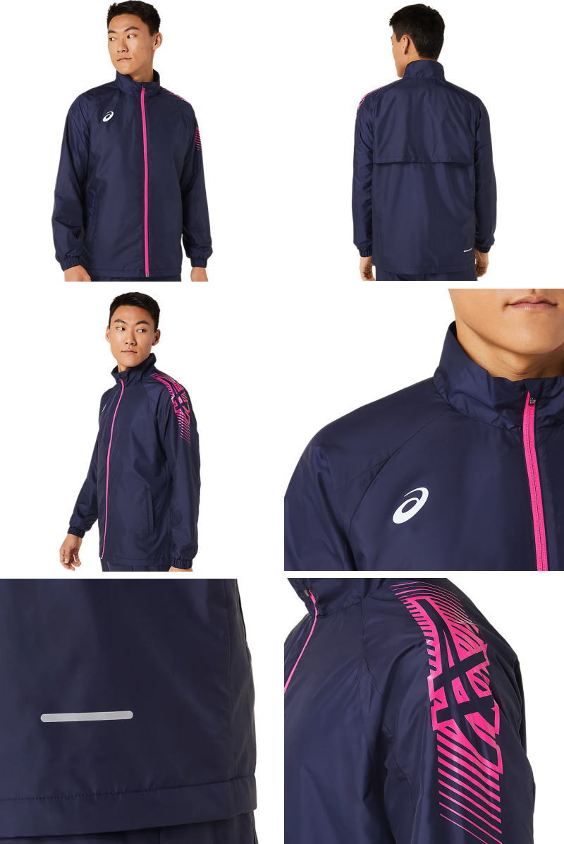 楽天市場】アシックス ウインドブレーカー 上下 メンズ トレーニング