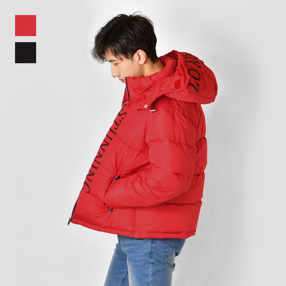 楽天市場】ダウンジャケット メンズ 中綿ジャケット 厚盛ロゴ 軽い