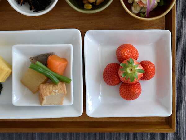 楽天市場】角皿 プレート おしゃれ EASTオリジナルスクエアプレート（S