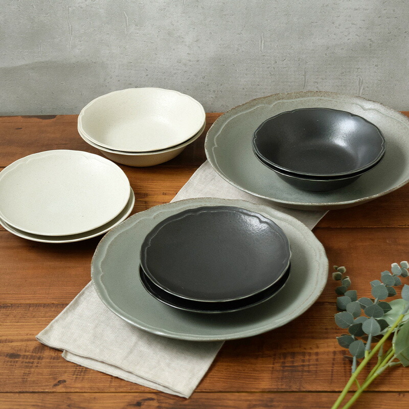 楽天市場】RINKA 軽量食器セット 4人用取り分け食器10点 セット割引