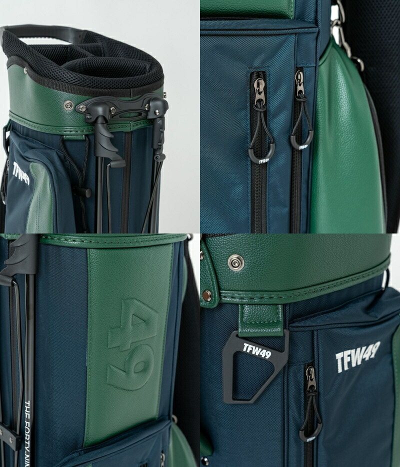 J 様 TFW49 キャディバッグ 緑/青 J 様 TFW49 キャディバッグ 緑/青 J