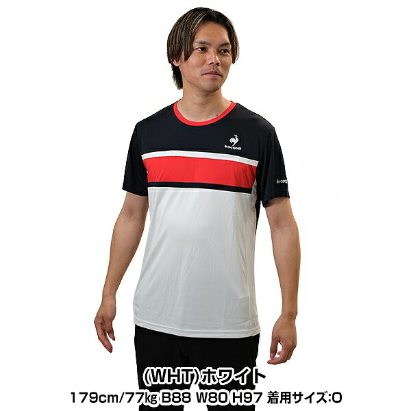 楽天市場】テニス ルコック JTA公認 ゲームシャツ メンズ テニスウェア