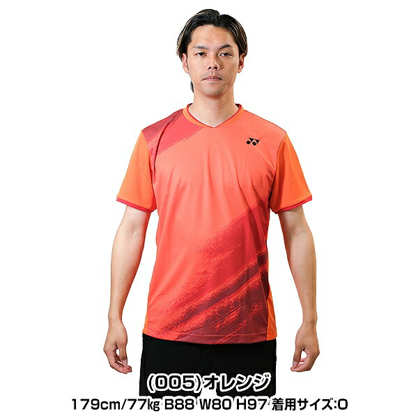 楽天市場】ヨネックス テニス バドミントン ユニゲームシャツ メンズ