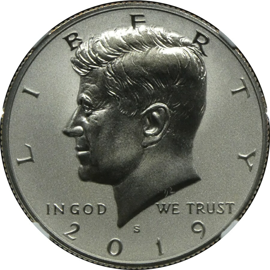 NGC準最高鑑定 PF69 1995年 ケネディ 1/2ドル銀貨 SV900 NGC準最高