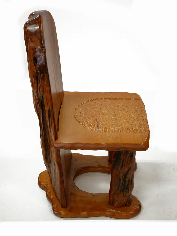 楽天市場】屋久杉 椅子 仕様：無垢 / 素材：屋久杉~ : 津山銘木有馬店