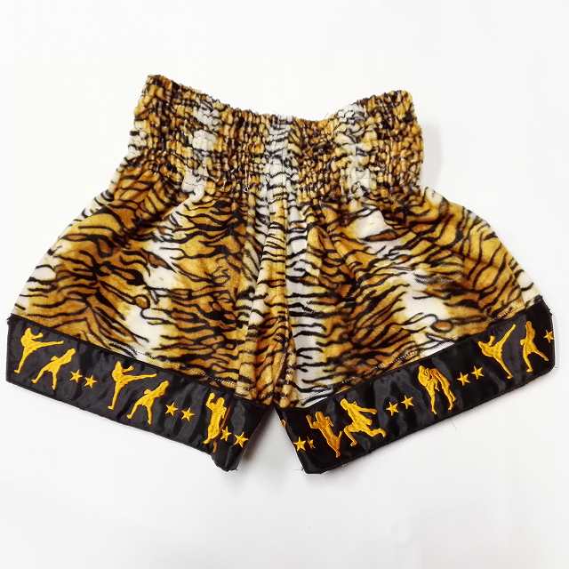 楽天市場】41 サテン ムエタイ ボクシング パンツ 虎柄技 /キック