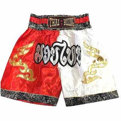 楽天市場】子供用 ナイロン パンツ 赤白タイ柄 キックパンツ