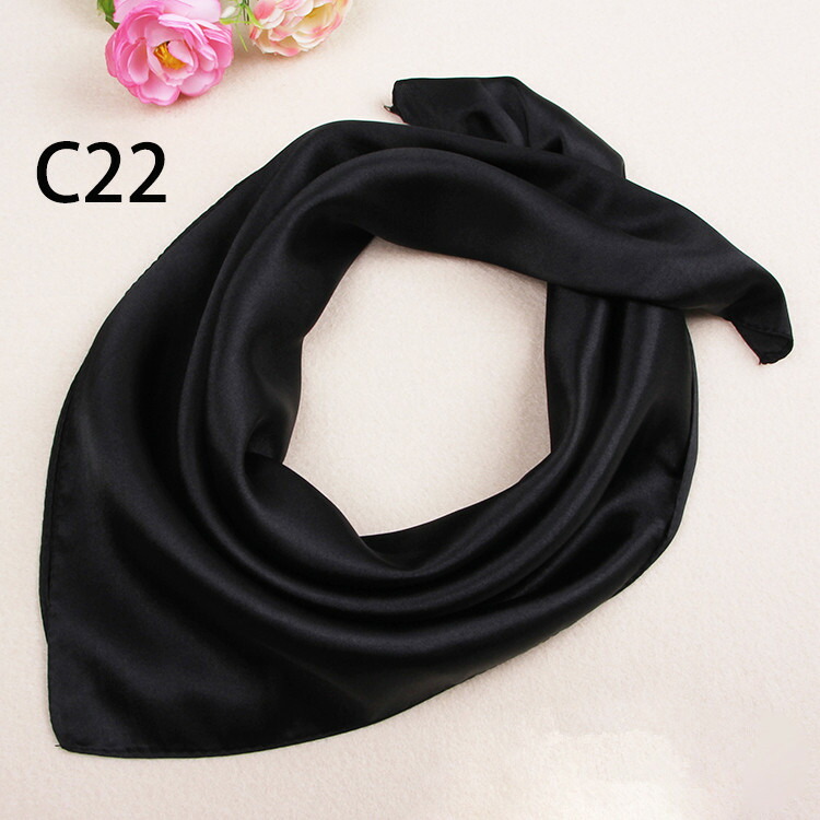 楽天市場】センチファッションスタイルイミテーションシルクスカーフ