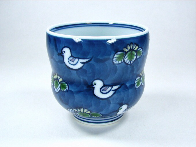 中国 嘉慶年製 染付 湯呑み4点 送料込み250504 中国 嘉慶年製 染付