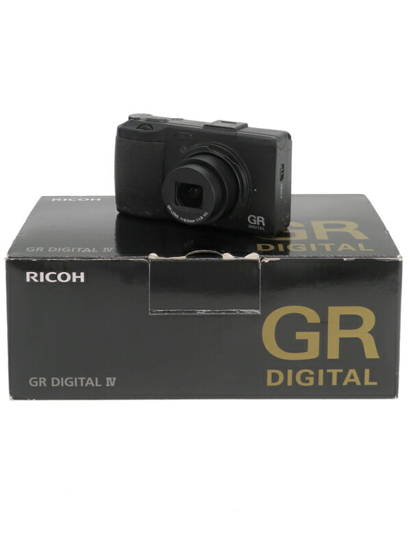 楽天市場】ricoh gr digital iv 中古（カメラ・ビデオカメラ・光学機器