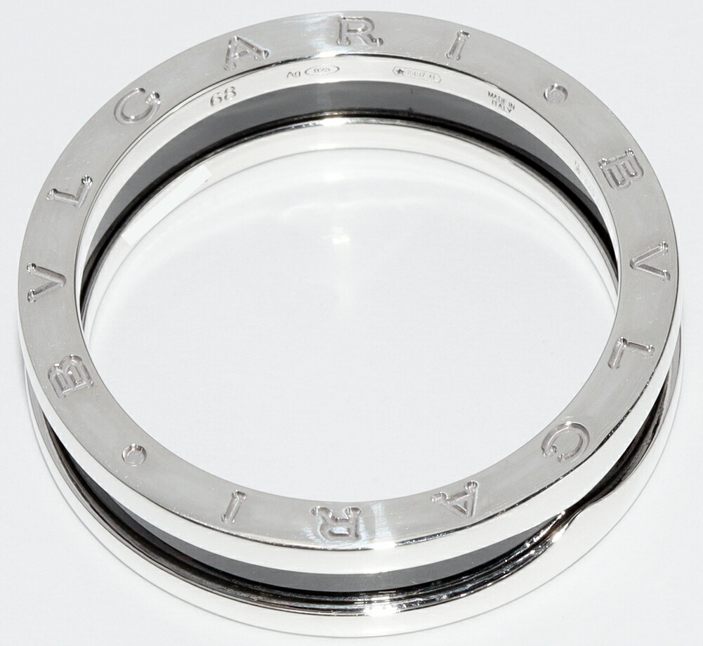 楽天市場】ブルガリ 指輪 SV ブラックセラミック セーブザチルドレン