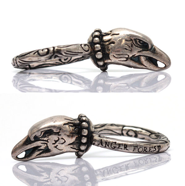 楽天市場】GUCCI グッチ イーグルヘッド リング ANGER FOREST アンガー