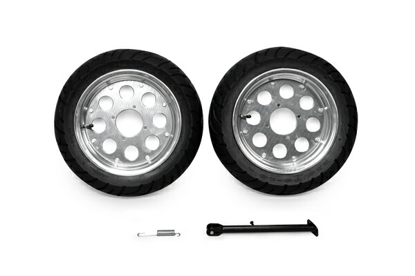 楽天市場】モンキー用10インチアルミホイール・タイヤ前後セット≪田中