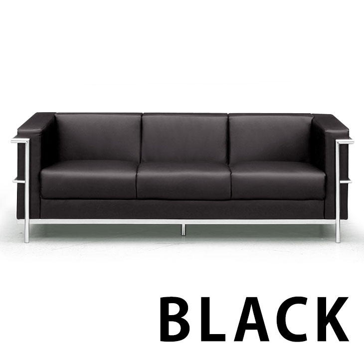 楽天市場】【正午~クーポン3%引】 3人掛けソファ ル・コルビジェ LC2