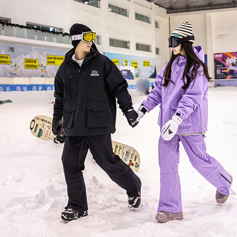 楽天市場】スノーボード ウェア 上下セット メンズ 保温 防寒