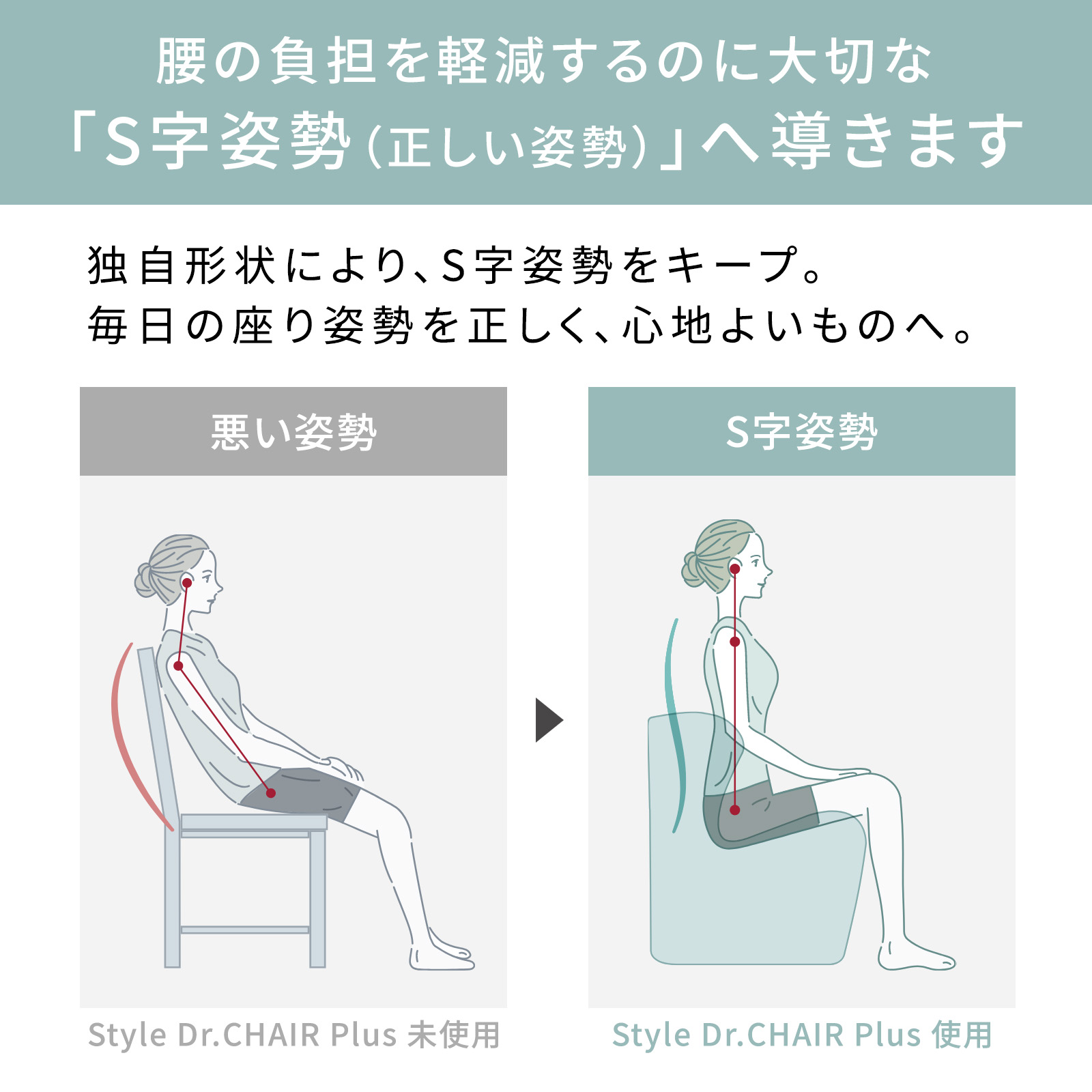 楽天市場】【メーカー正規販売店】 スタイルドクターチェアプラス