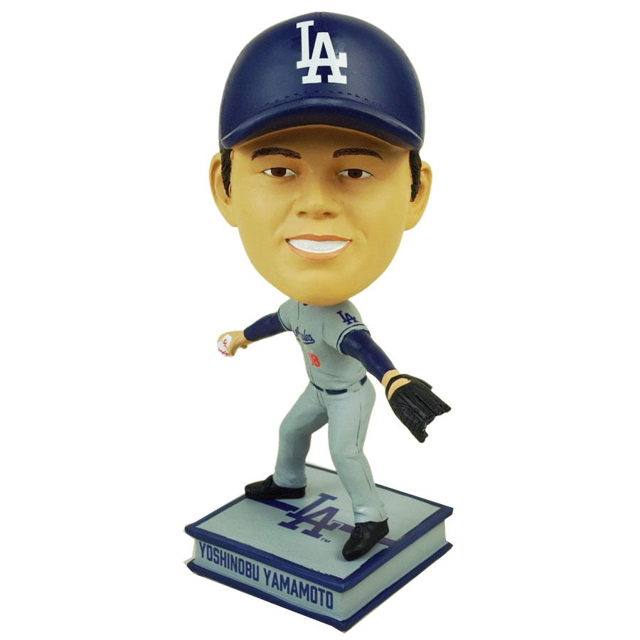 楽天市場】山本由伸 ボブルヘッド 9.5インチFOCO MLB BIG HEADS 9.5