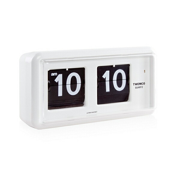 楽天市場】TWEMCO トゥエンコ パタパタ時計 フリップクロック 置き時計