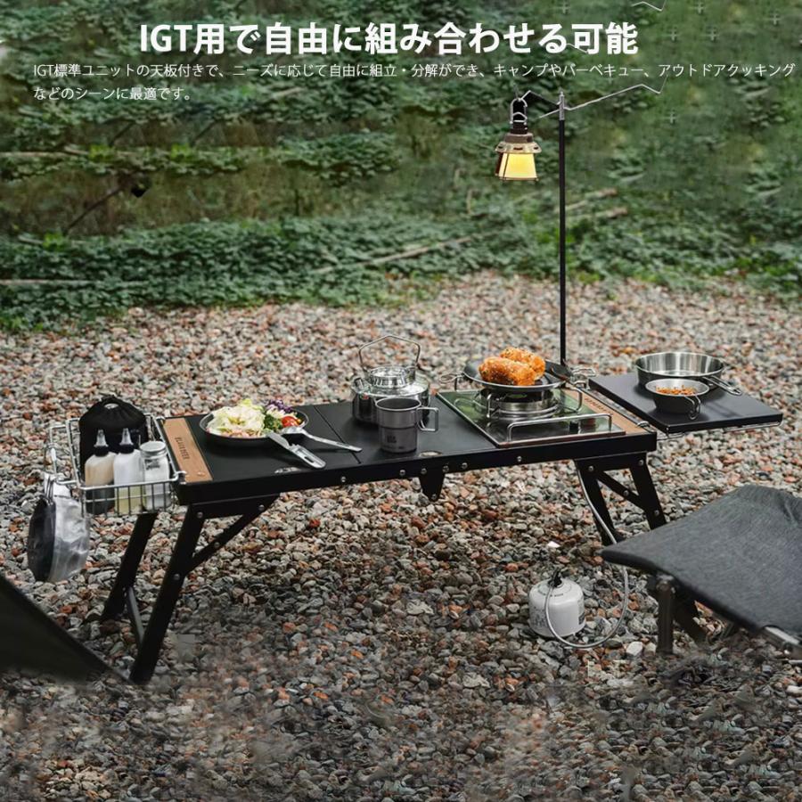 楽天市場】BLACKDEER IGTテーブル アルミIGT ローテーブル 正方形に