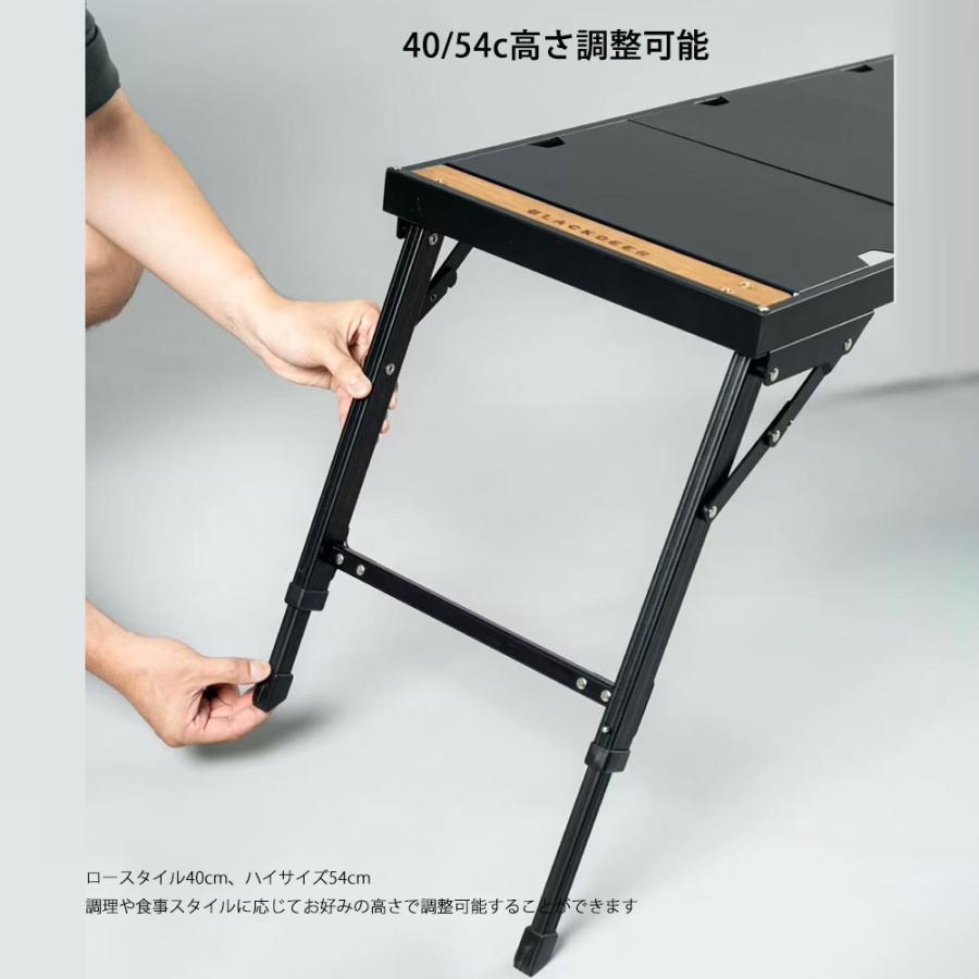 楽天市場】BLACKDEER IGTテーブル アルミIGT ローテーブル 正方形に