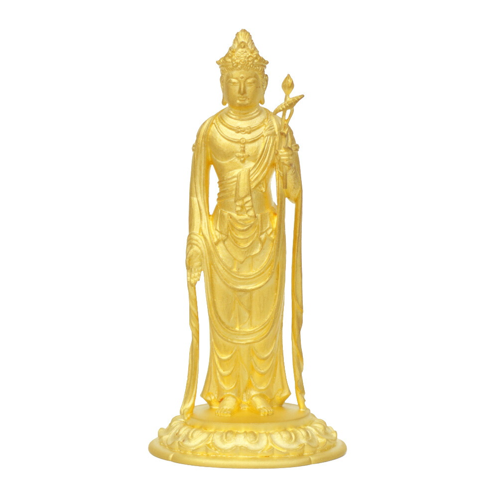 楽天市場】K24 仏像 観音菩薩 観音様 雲刀 純金 置物 320.8g 開運