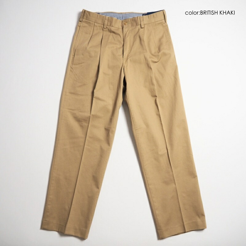 楽天市場】ALL AMERICAN KHAKIS オールアメリカンカーキ 2プリーツチノ